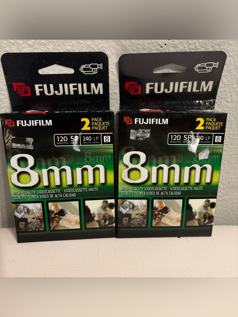 Fujifilm 8mm High-Quality Video Cassette Two Packs
